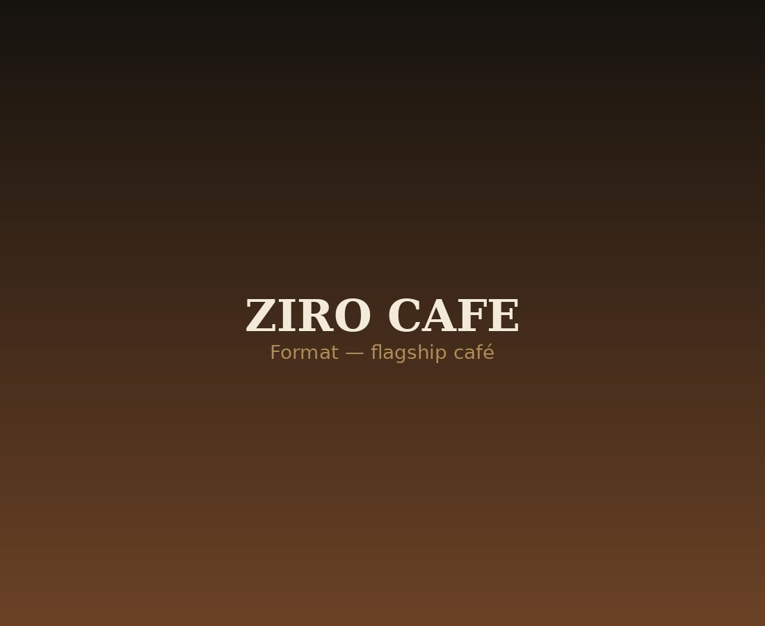 ZIRO Café storefront