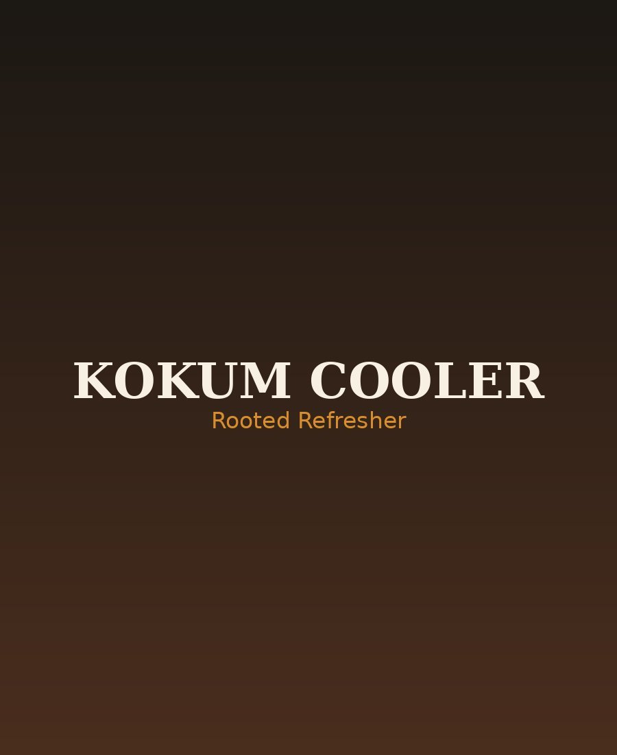 Kokum Cooler