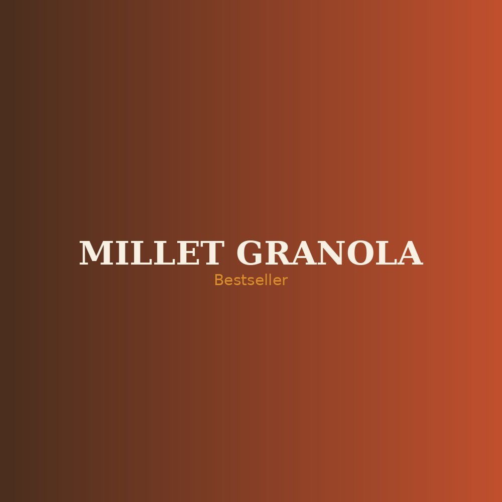 Millet Granola